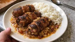 Záhorácký závitek s rýží: poctivý domácí oběd, který zůstane krásně šťavnatý