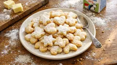 Šlehačkové cukroví: křehké a jemné, hotové za pár minut (ideální na Vánoce)