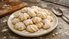 Šlehačkové cukroví, které se vždy povede: křehké těsto ze 3 surovin