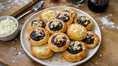 České kynuté koláčky jako od babičky: velká dávka na oslavu