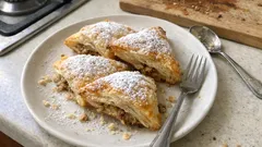 Ořechové taštičky z listového těsta: rychlý dezert, který mizí ze stolu