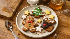 Vánoční perníčky měkké hned po upečení: jednoduchý recept s medem a kakaem