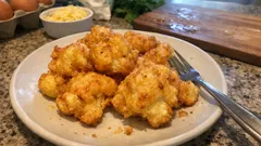 Křupavý smažený květák v sýrovém těstíčku: jednoduchý recept do zlatova