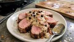 Vepřová panenka se slaninovo-pepřovou omáčkou: šťavnatá a hotová na minuty