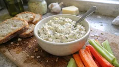 Pomazánka z kysaného zelí se sýrem a česnekem: hotová za pár minut a krásně řízná
