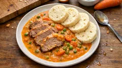 Bratislavská plec jako od babičky: šťavnaté maso a krémová omáčka